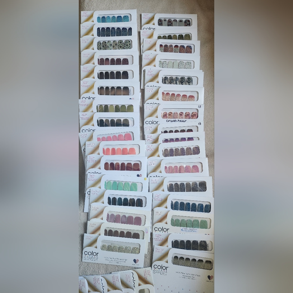 48 ColorStreet  Nail Strips